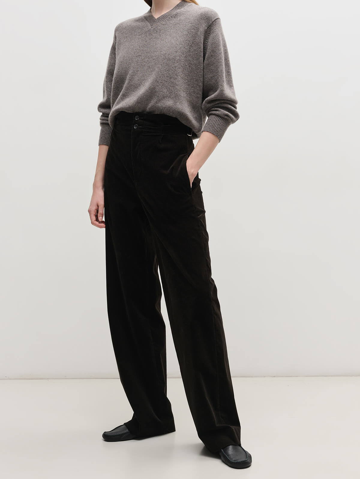 Cord Sash Trousers