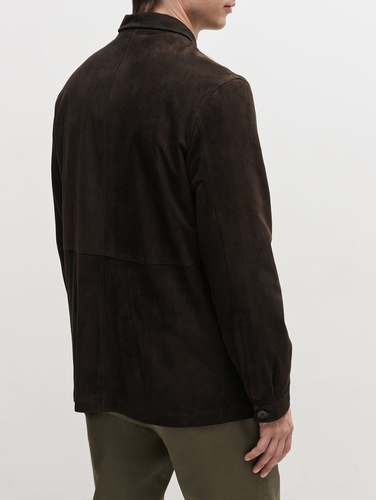 Suede Overshirt