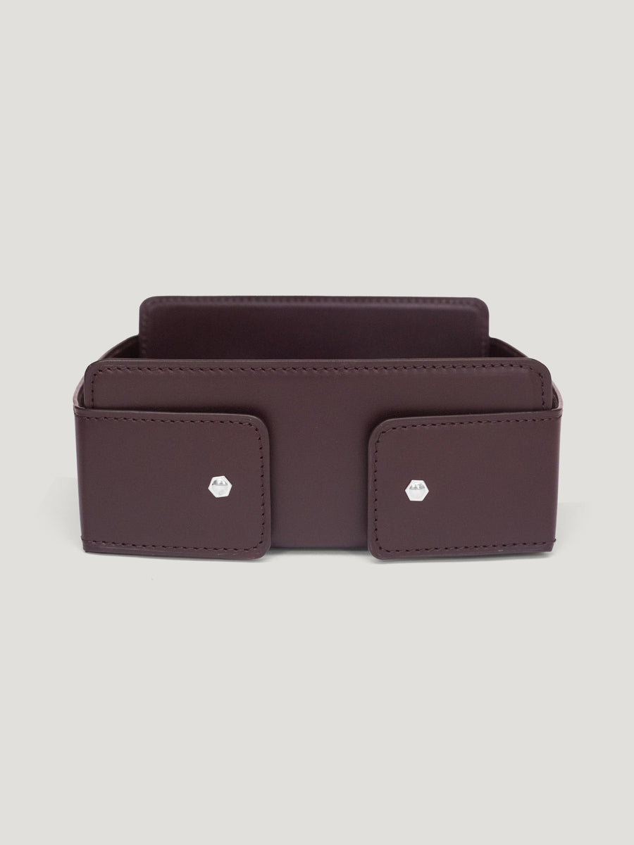 Burgundy Small Vide Poche - Connolly