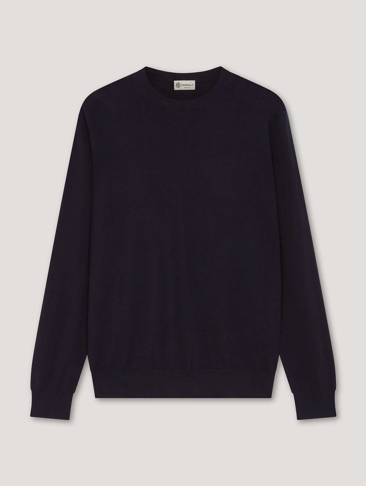 Navy Travel Sweater - Connolly