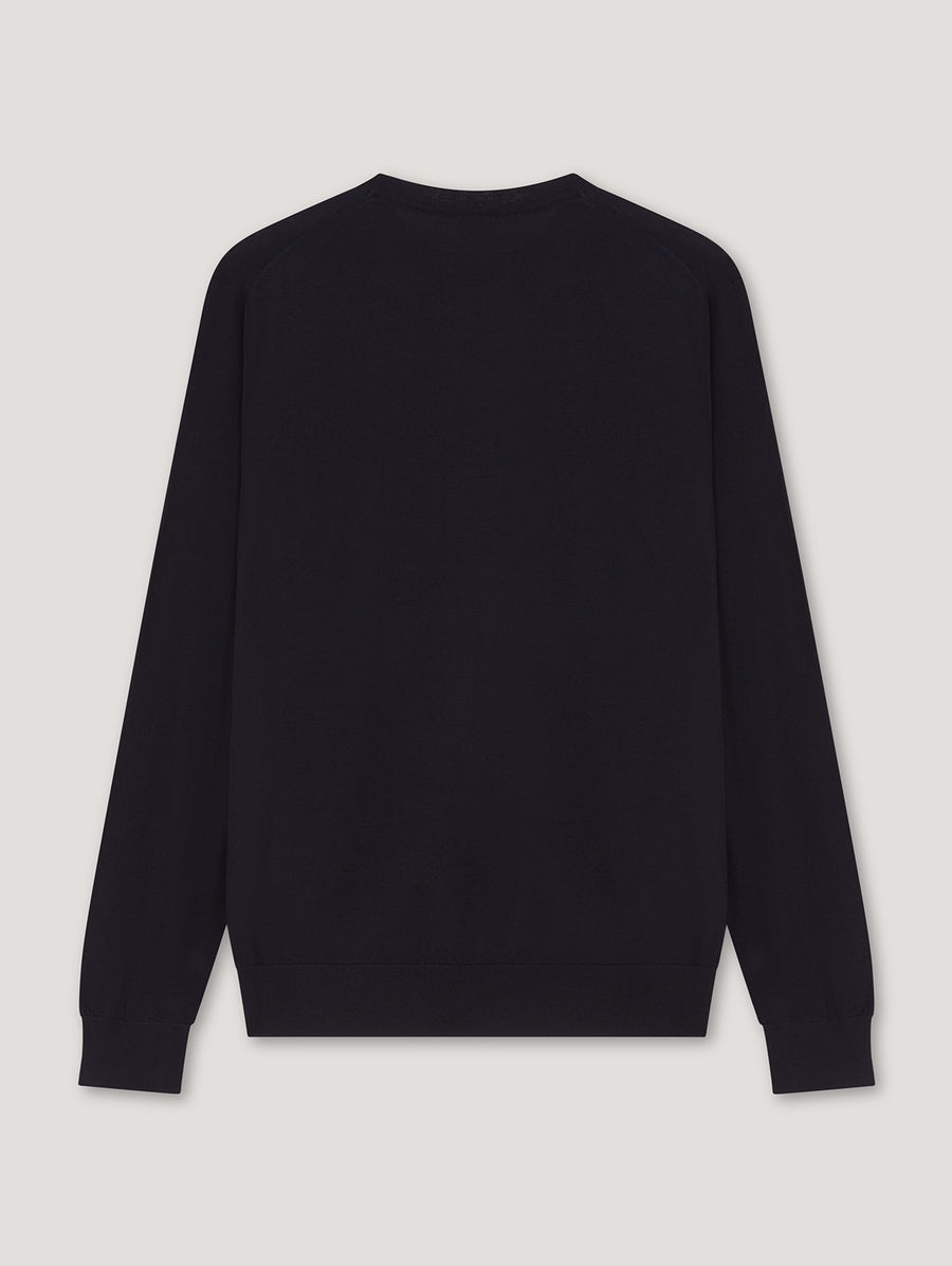 Navy Travel Sweater