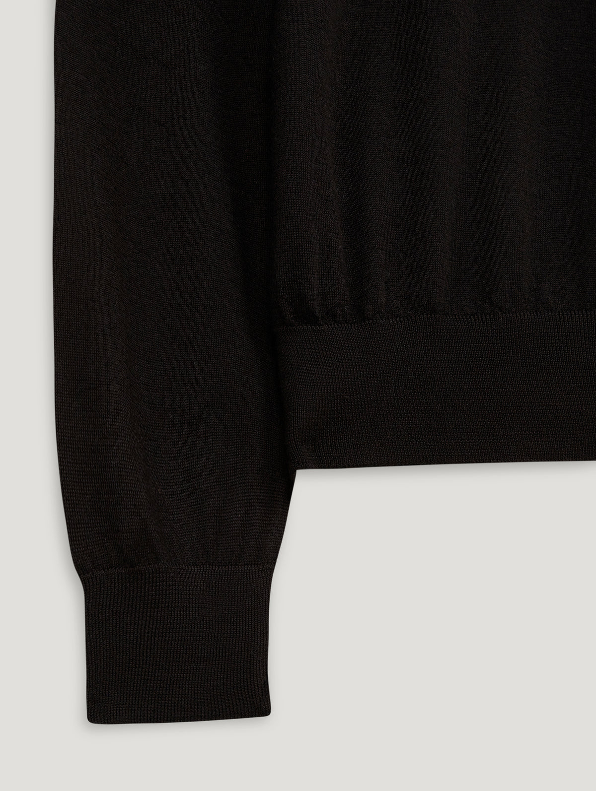 Black Voile D'or V-Neck - Connolly