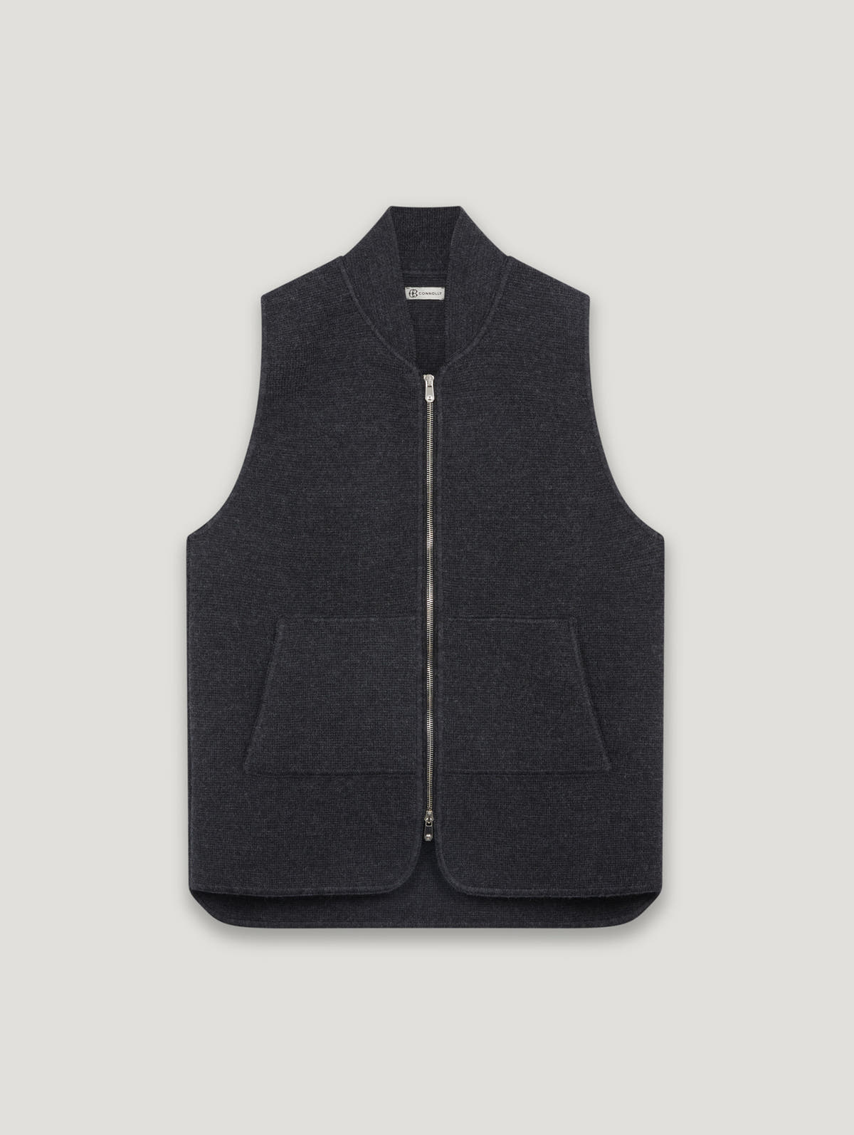 Wool Drop Back Car Vest