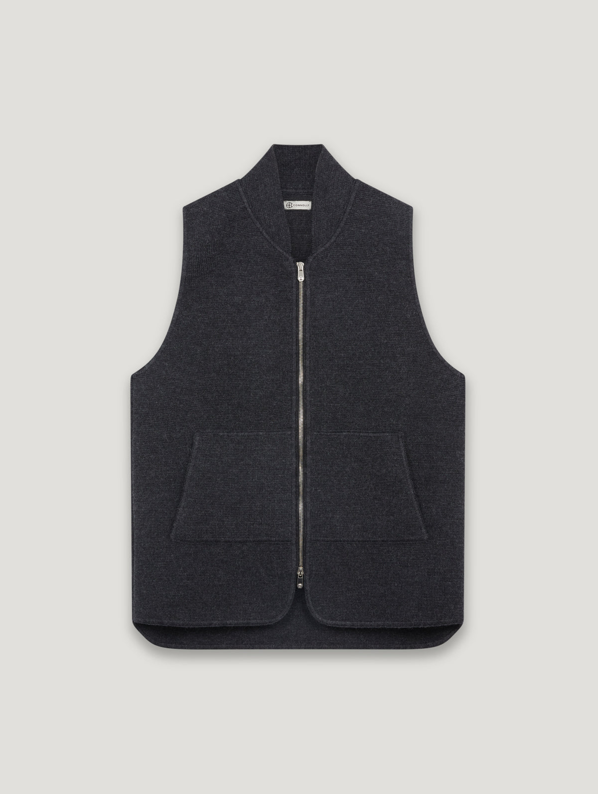 Wool Drop Back Car Vest