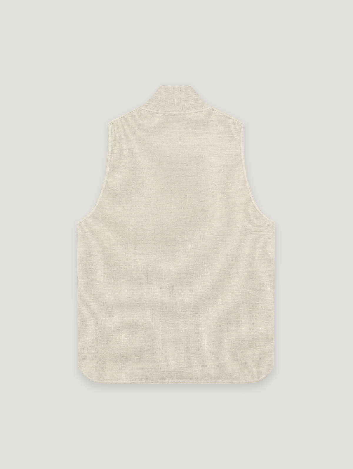 Wool Drop Back Car Vest