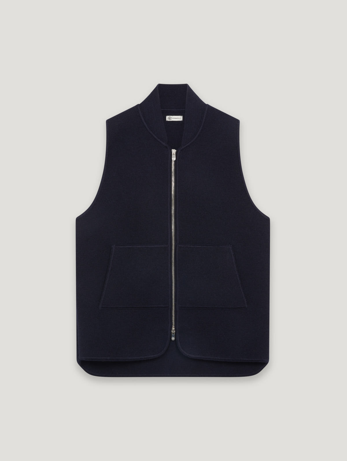 Wool Drop Back Car Vest