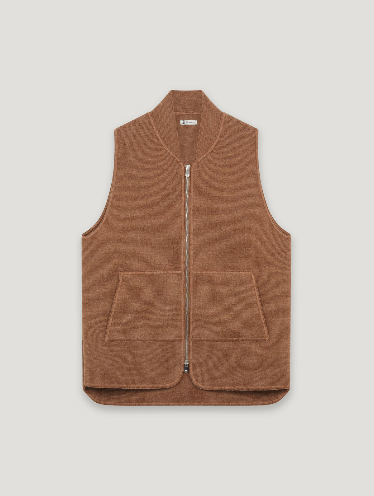 Wool Drop Back Car Vest
