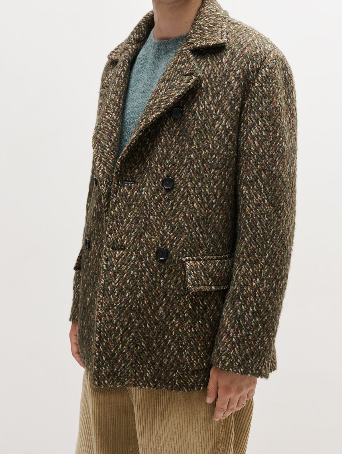 Wool Reefer Jacket