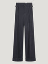 Navy Sash Trouser - Connolly England
