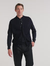 Navy Knit Waistcoat