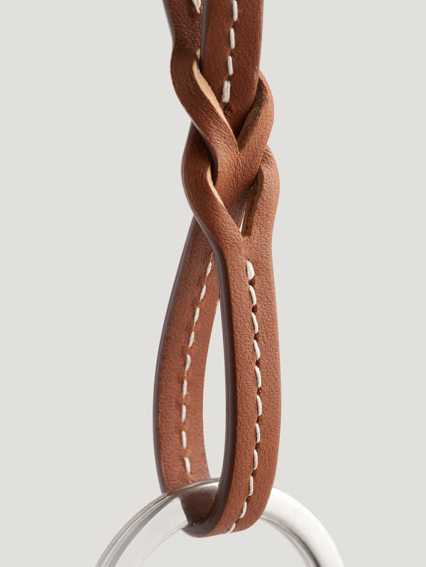Tan String Key Ring