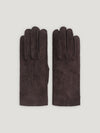 Dark Brown Capybara Women's Gloves