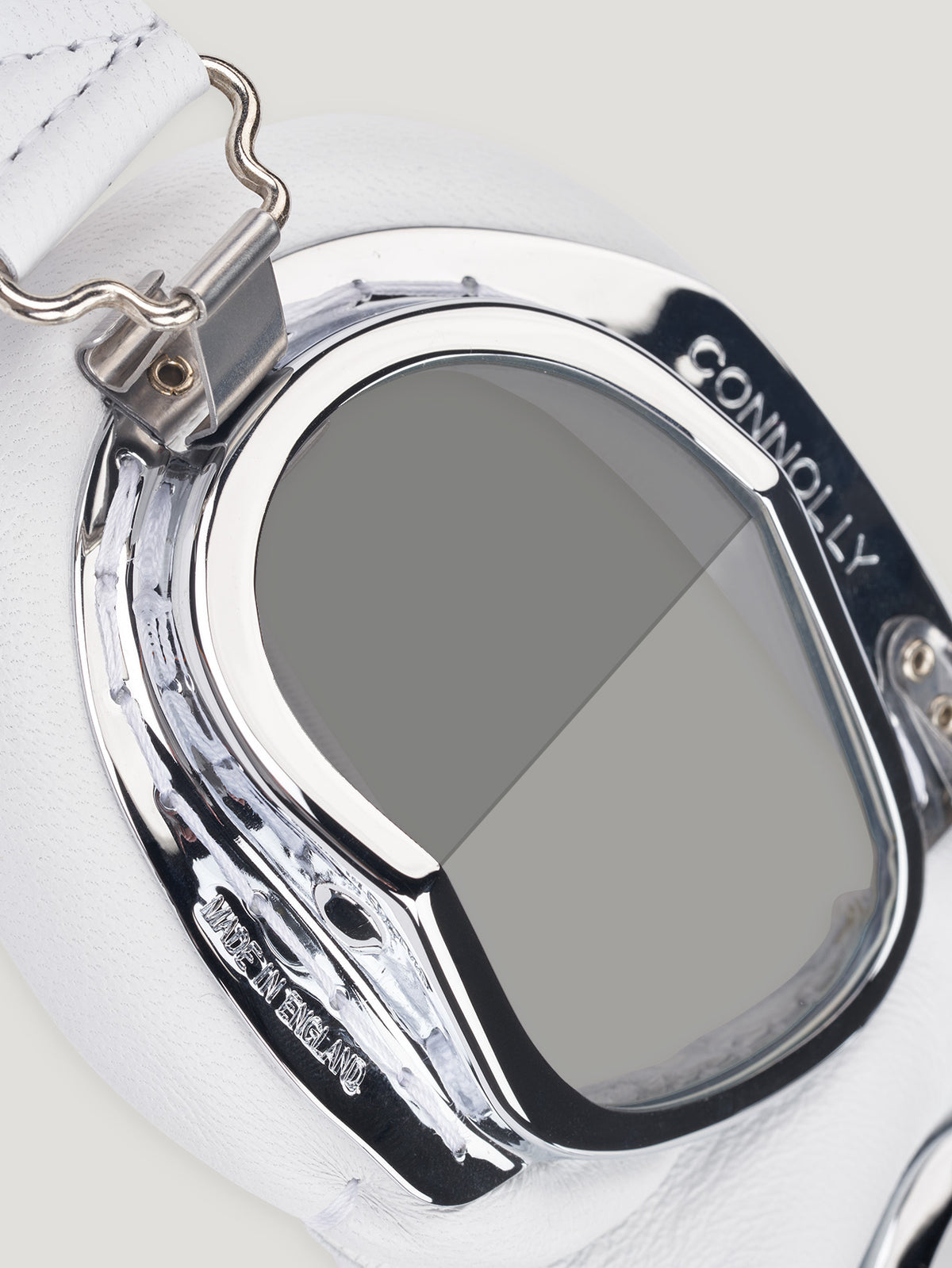 White CB Tinted Driving Goggles - Connolly