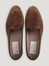 Brown Velvet Slippers
