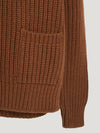 Toffee Chunky Art Cardigan