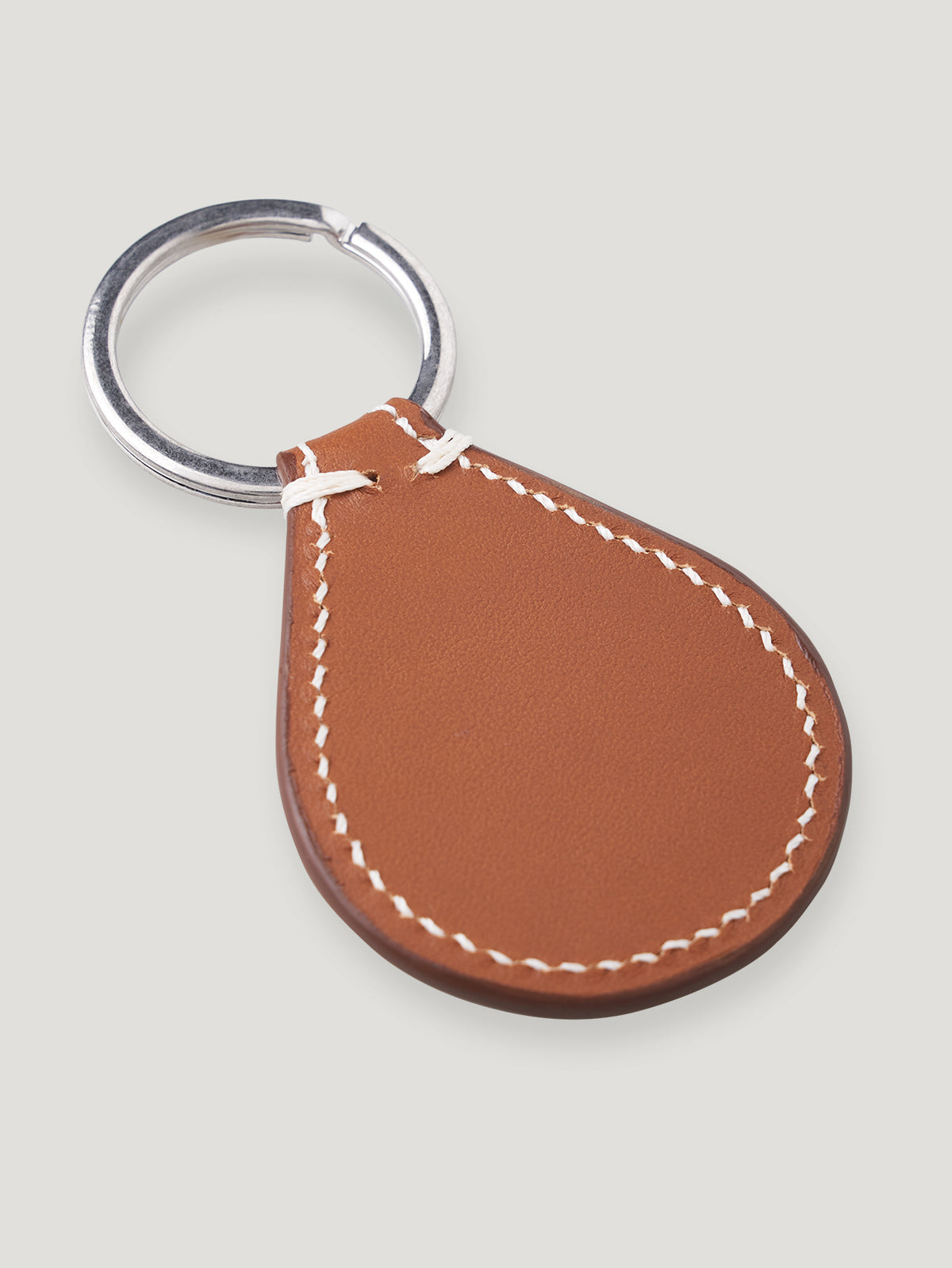Tan St Christopher's Key Ring - Connolly