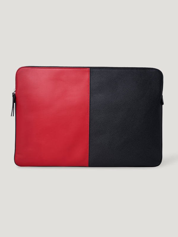 Black/Rosso Laptop Portfolio