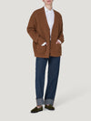 Toffee Chunky Art Cardigan