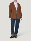 Toffee Chunky Art Cardigan