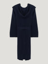 Connolly Navy Cashmere Robe de Chambre