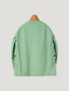 Green Gabbardine Poachers Coat