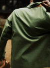 Green Gabbardine Poachers Coat