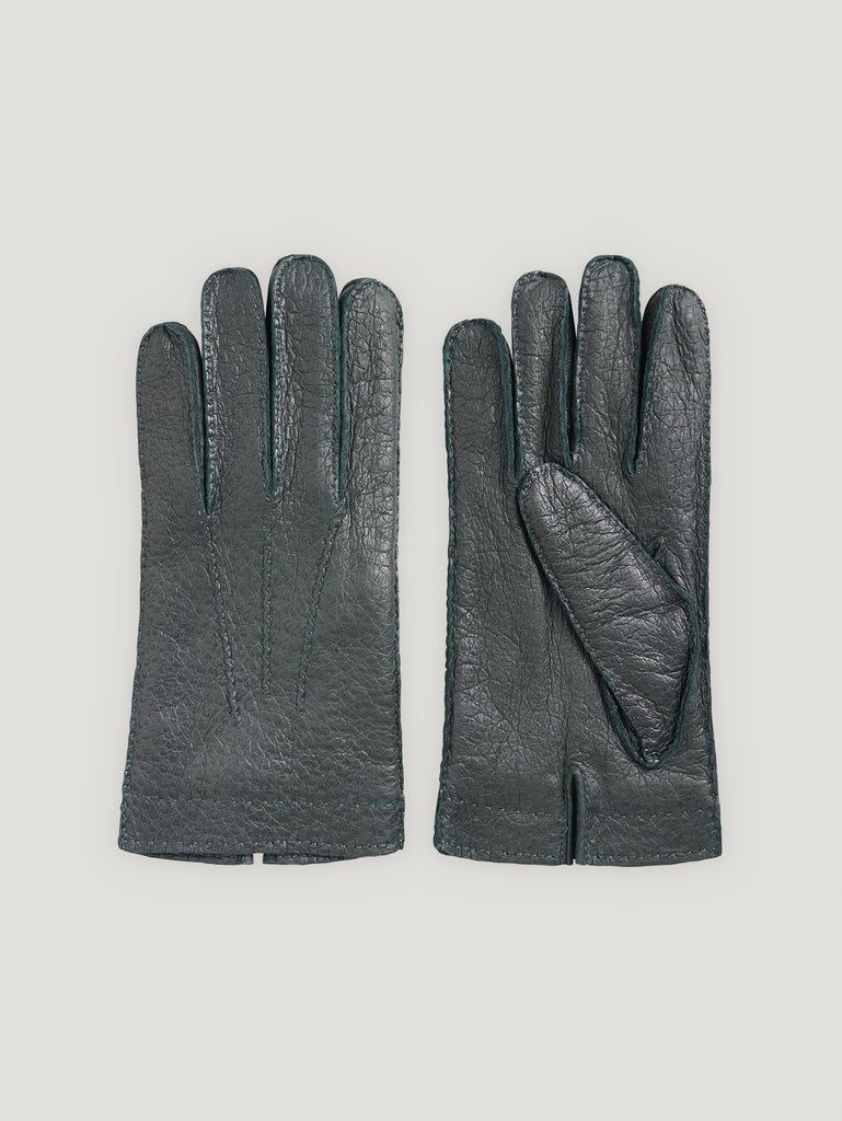 7 1/2, Dark green) Sheepskin Leather Gloves Women's Fashion Elastic Style  Velvet Lining to on OnBuy