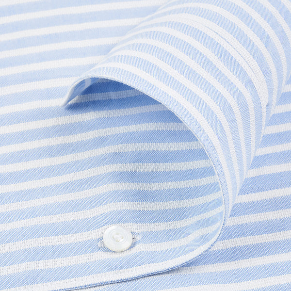 Blue and White Striped Connolly Shirt