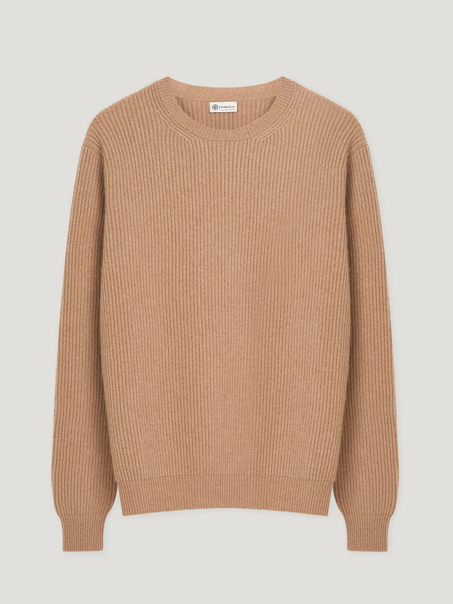 Camel Hector Crew Neck - Connolly