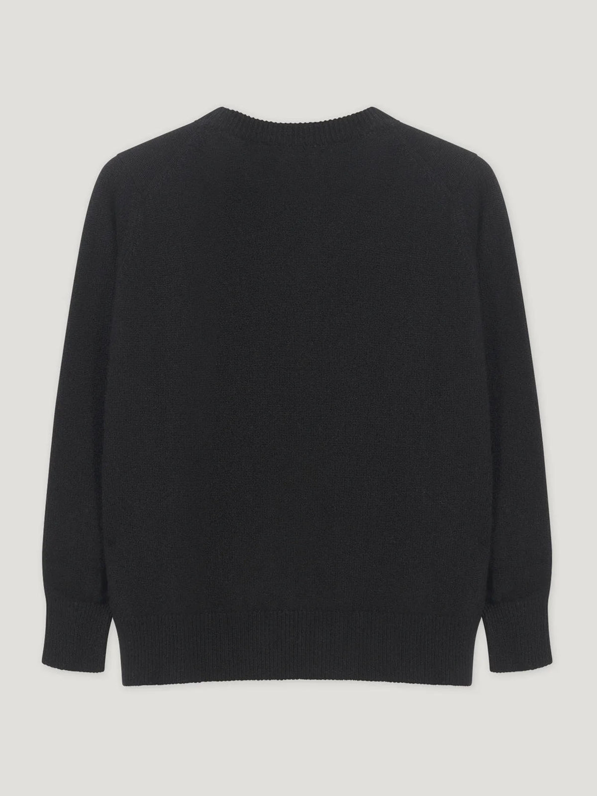 Black 4 Ply Favourite Sweater - Connolly