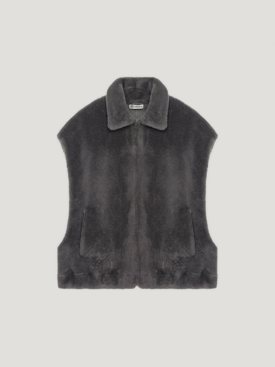 Slate Grey Cape Now - Connolly