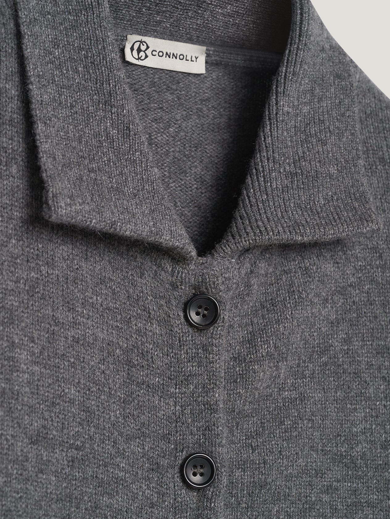 Grey Dorothy Cardigan | Cashmere Cardigan | Connolly