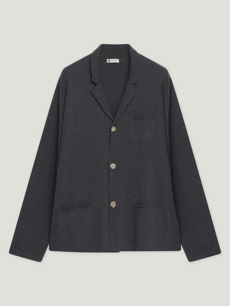 Charcoal City Cardigan - Connolly
