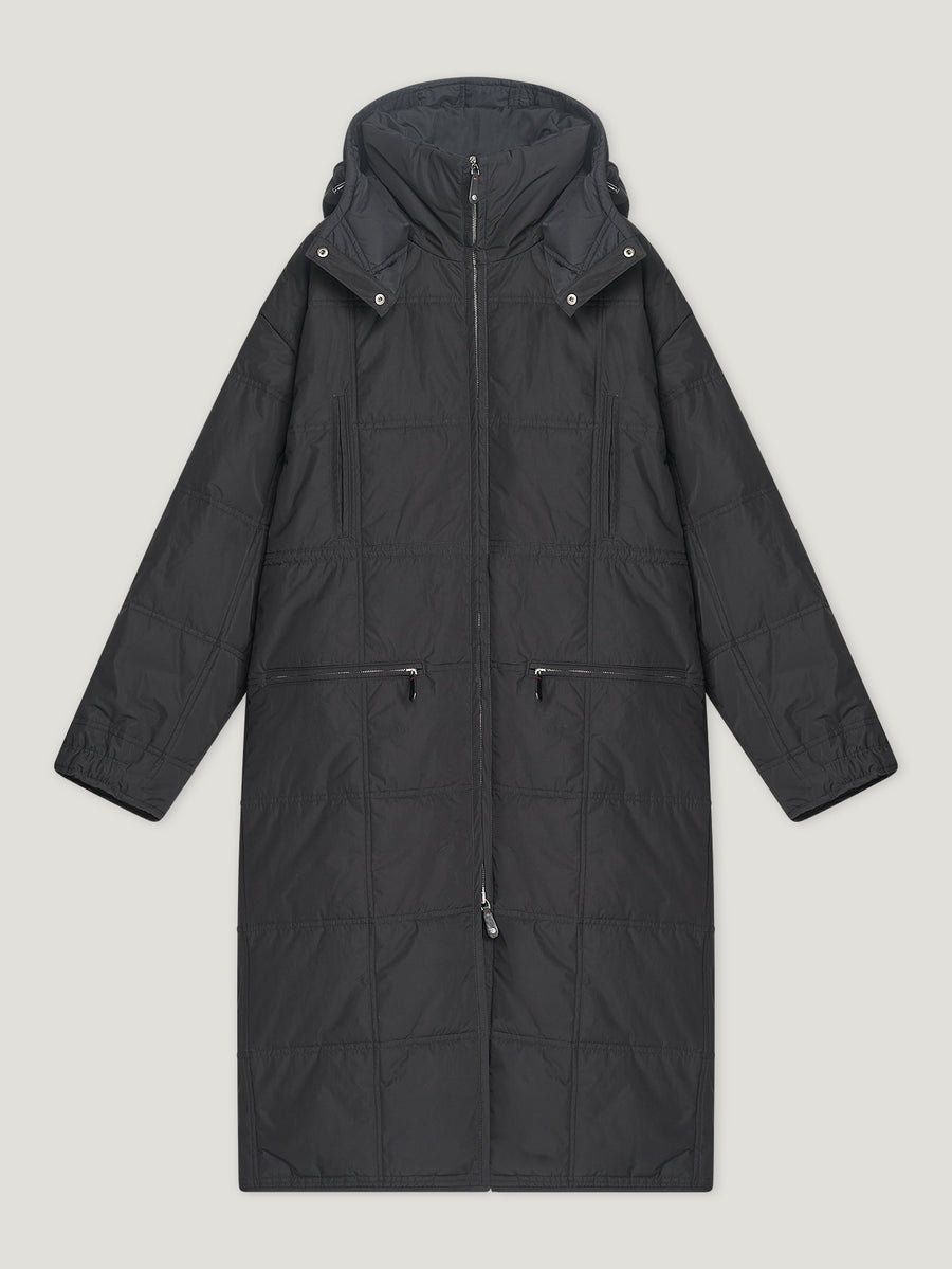 Black Aspen Puffa Coat - Connolly