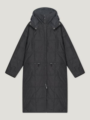 Black Aspen Puffa Coat
