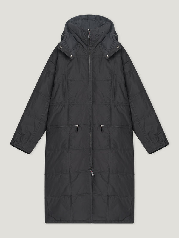 Black Aspen Puffa Coat