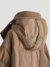 Taupe Aspen Puffa Coat