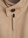 Beige Driving Blouson
