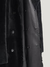 Black Soho Shearling Reverso