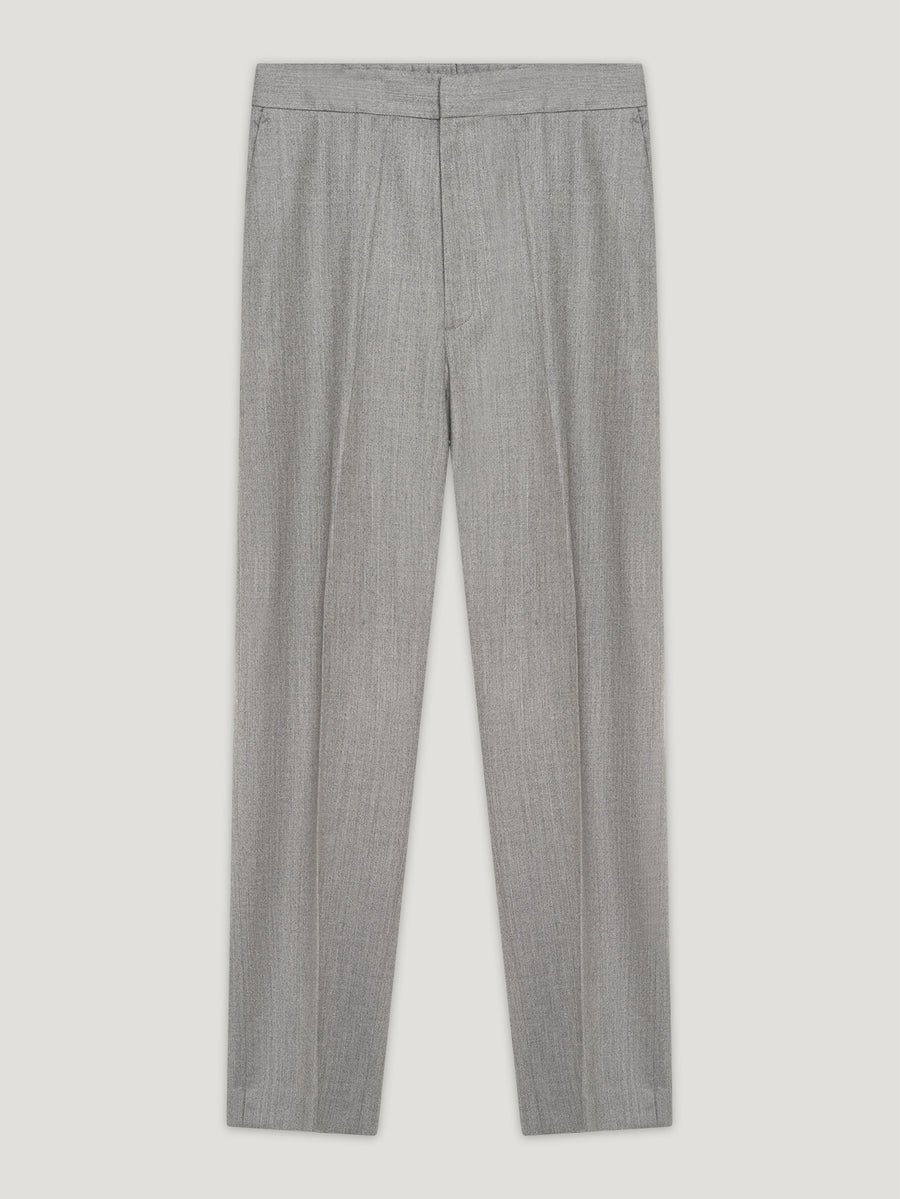 Light Grey Travel Trousers - Connolly