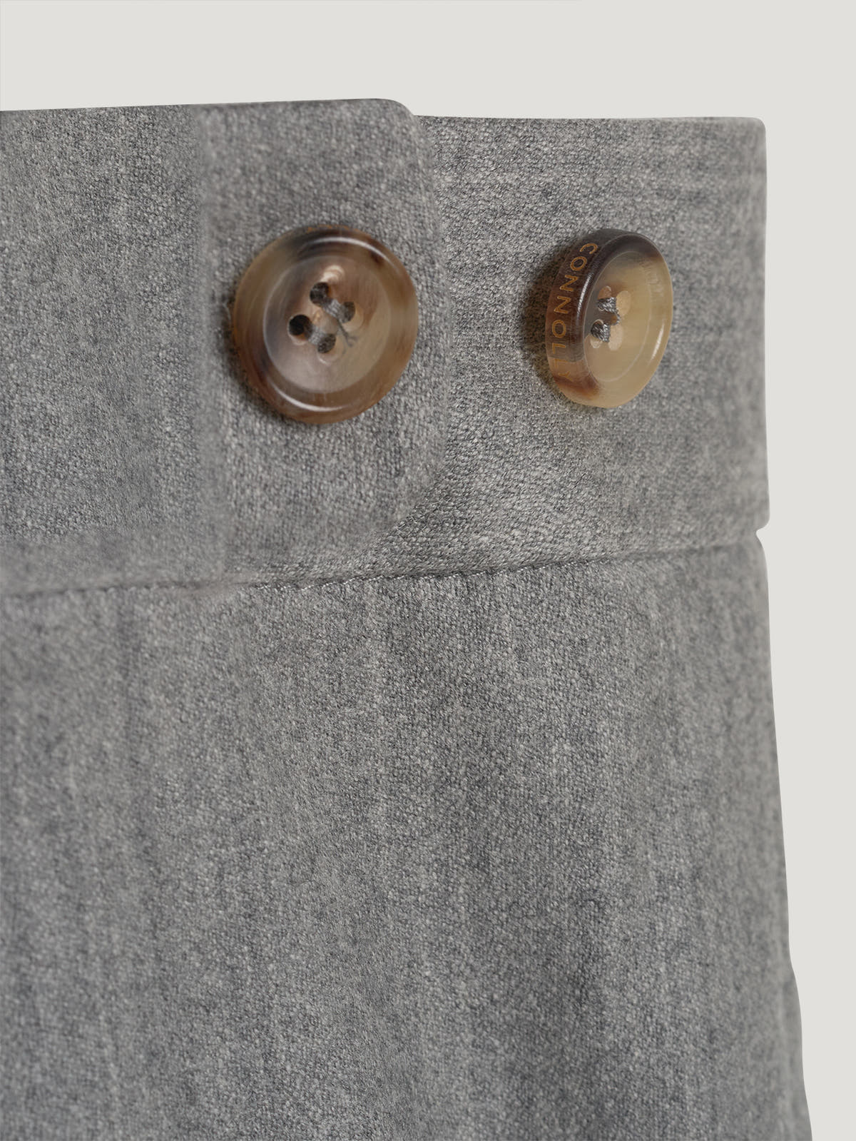 Light Grey Travel Trousers - Connolly