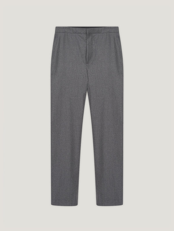 Grey Tapered Trousers