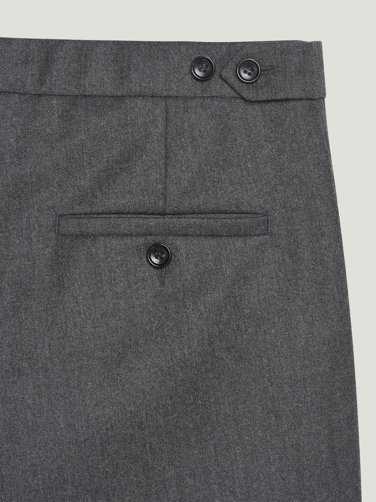 Grey Tapered Trousers - Connolly