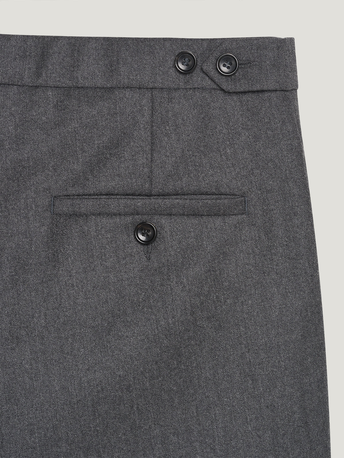 Grey Tapered Trousers - Connolly