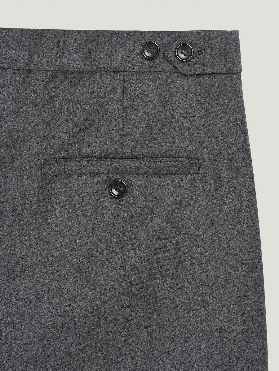 Grey Tapered Trousers - Connolly