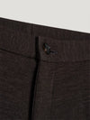 Brown/Grey Wide Leg Jersey Trouser