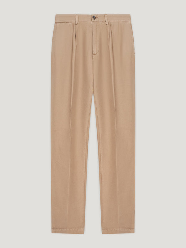 Beige Voyage Trouser