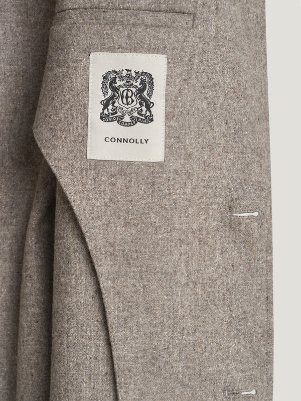 Natural 2 Button Wool Jacket