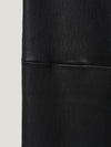 Black Stretch Leather Trousers