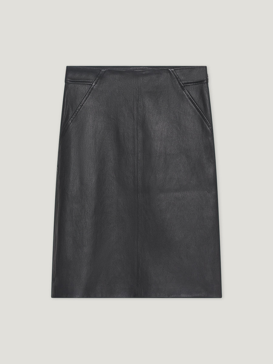 Black Tailored Skirt - Connolly